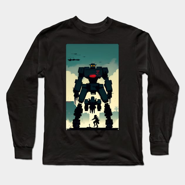 Battle Robot Long Sleeve T-Shirt by battlerobots